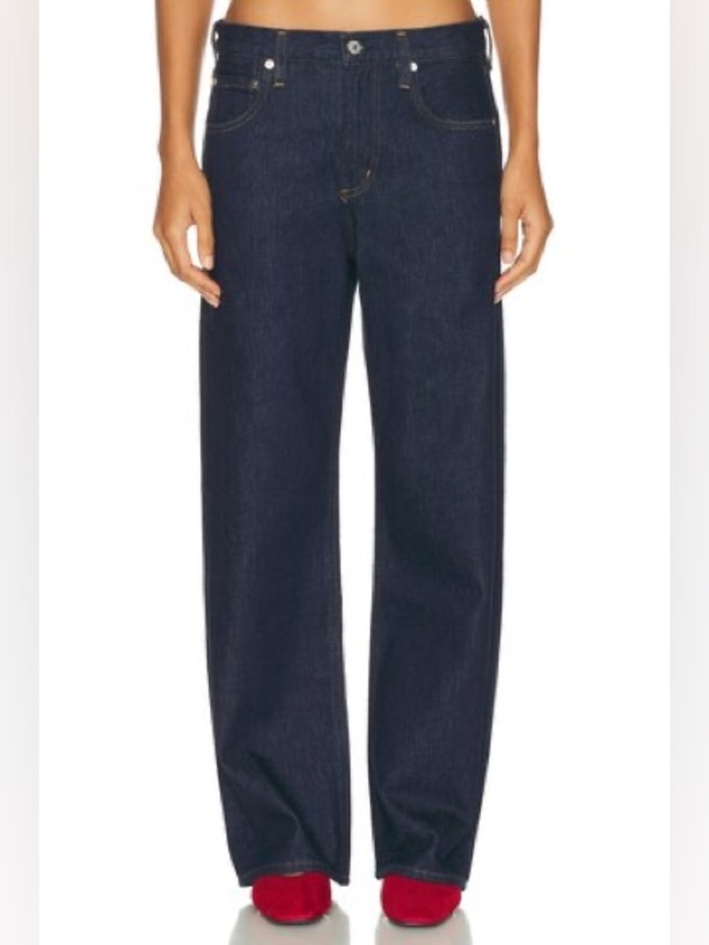 Citizens of Humanity Lindz Low Rise Easy Straight Jeans in Amherst NWT